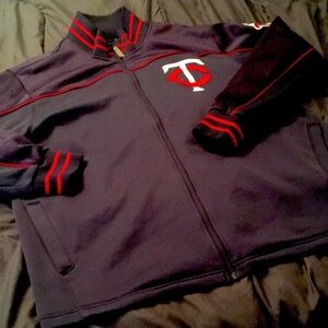 Majestic mens XL Minnesota twins baseball jacket​​